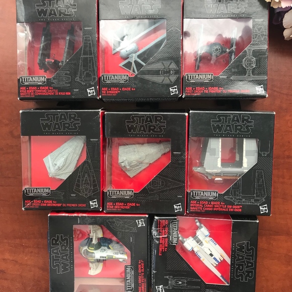 star wars titanium series